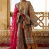 Salwar Kameez Mohsin Naveed Ranjha | Kesari Embroidered Pakistani Palazzo Suit