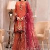 Salwar Kameez Xenia | Zhaviah Embroidered Pakistani Sharara Suit