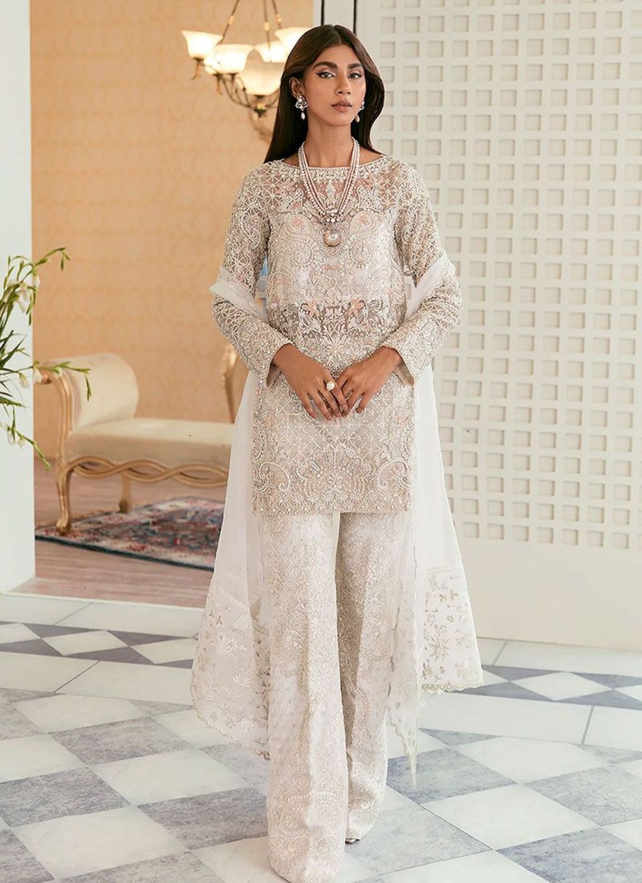 Salwar Kameez Mysie | Neha Embroidered Pakistani Palazzo Suit