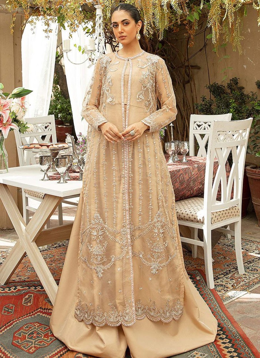 Salwar Kameez Vanaya | Aangan Embroidered Pakistani Palazzo Suit