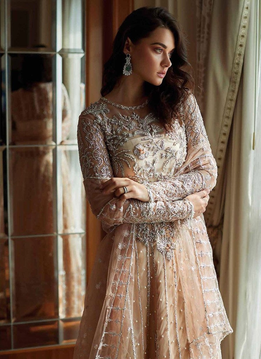 Salwar Kameez Mushq | Ada Embroidered Pakistani Anarkali