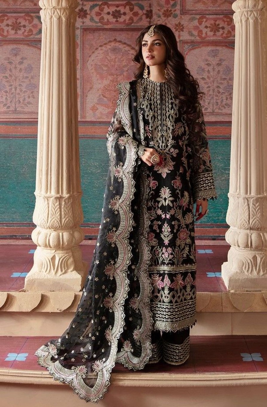 Salwar Kameez Afrozeh | Abdeen Embroidered Pakistani Palazzo Suit