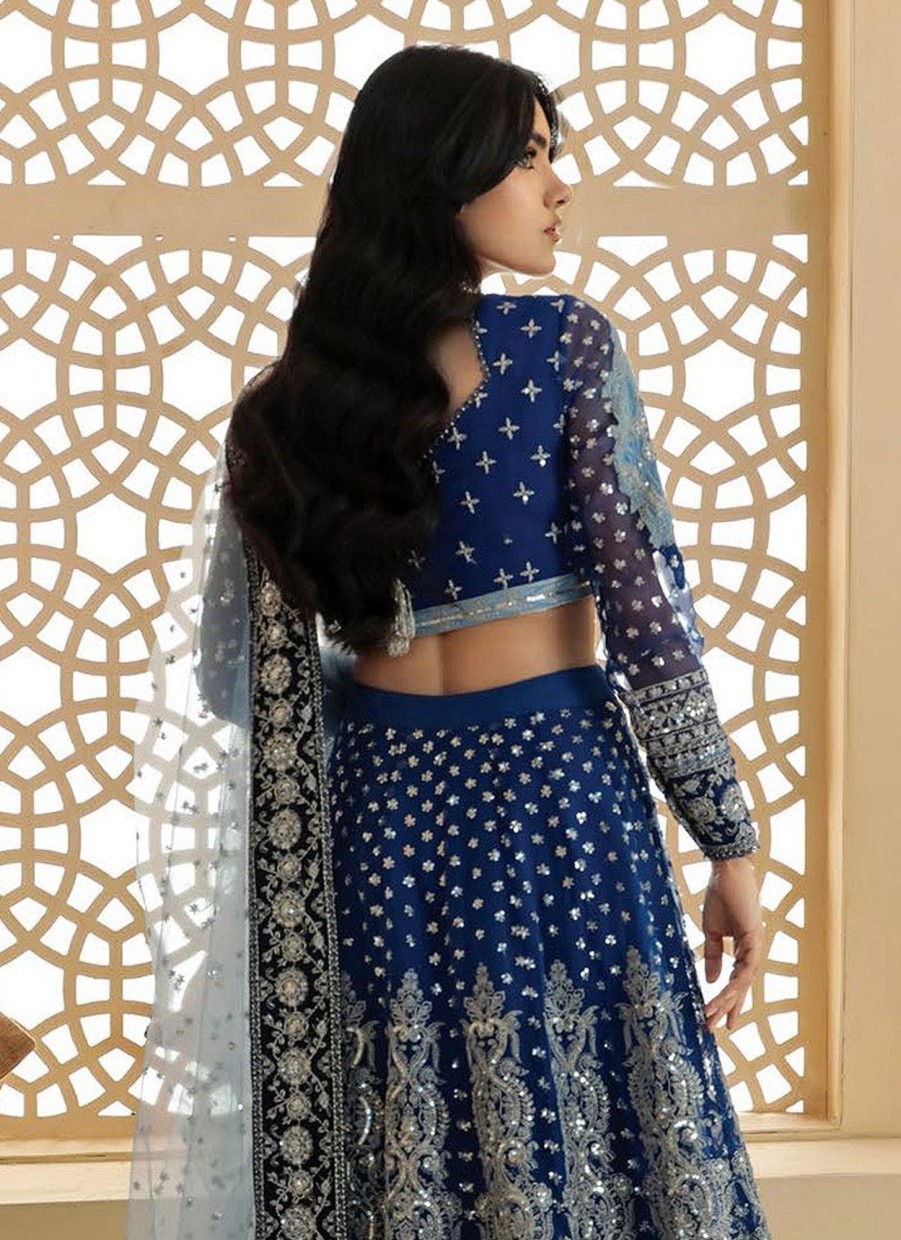 Lehengas Dastoor | Mor Pankh Embroidered Pakistani Lehenga