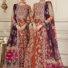 Lehengas Zarif | Amber Embroidered Pakistani Lehenga/ Anarkali