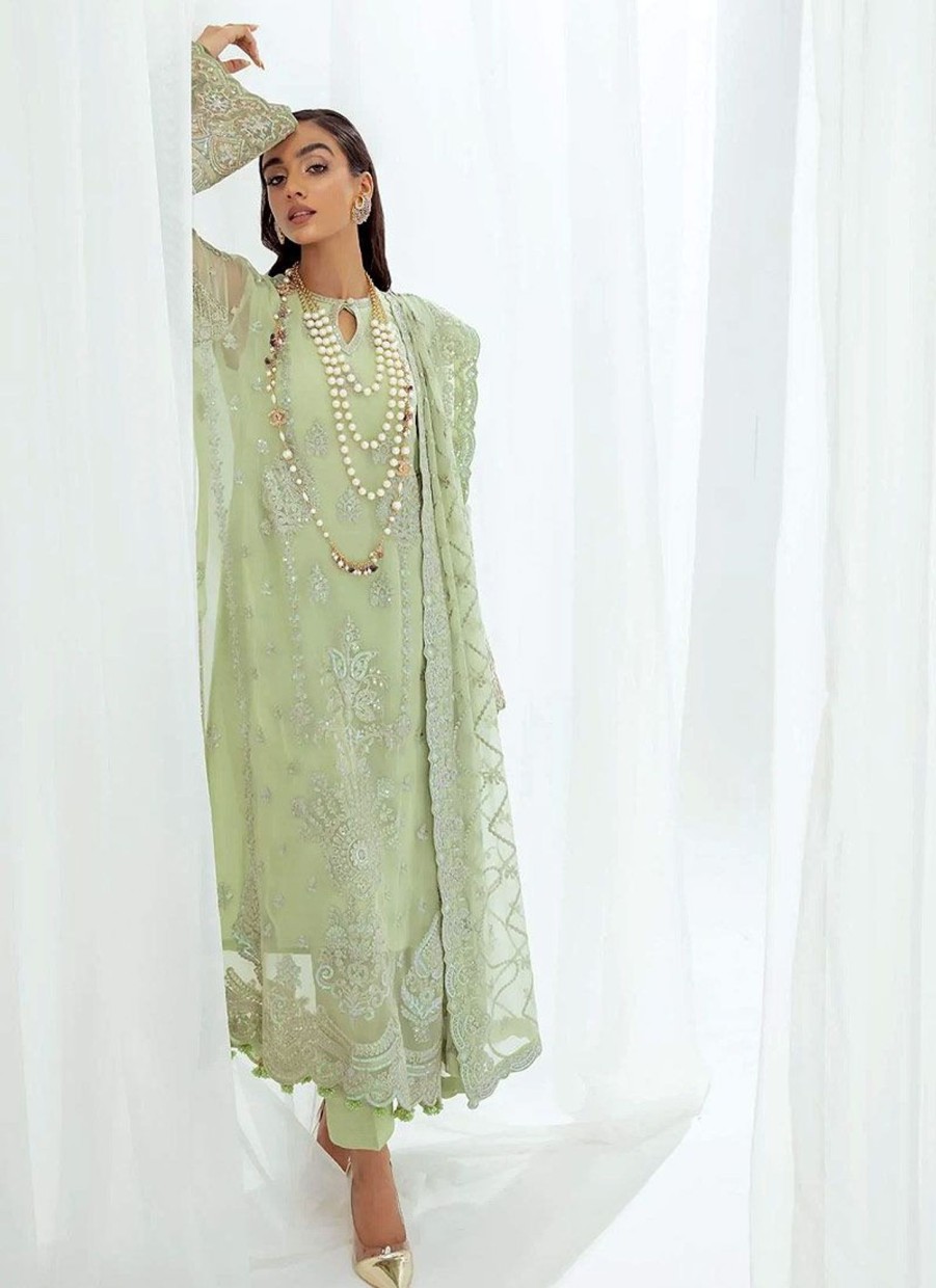 Salwar Kameez Aik | Unstitched'22 Collection Embroidered Pakistani Salwar Kameez