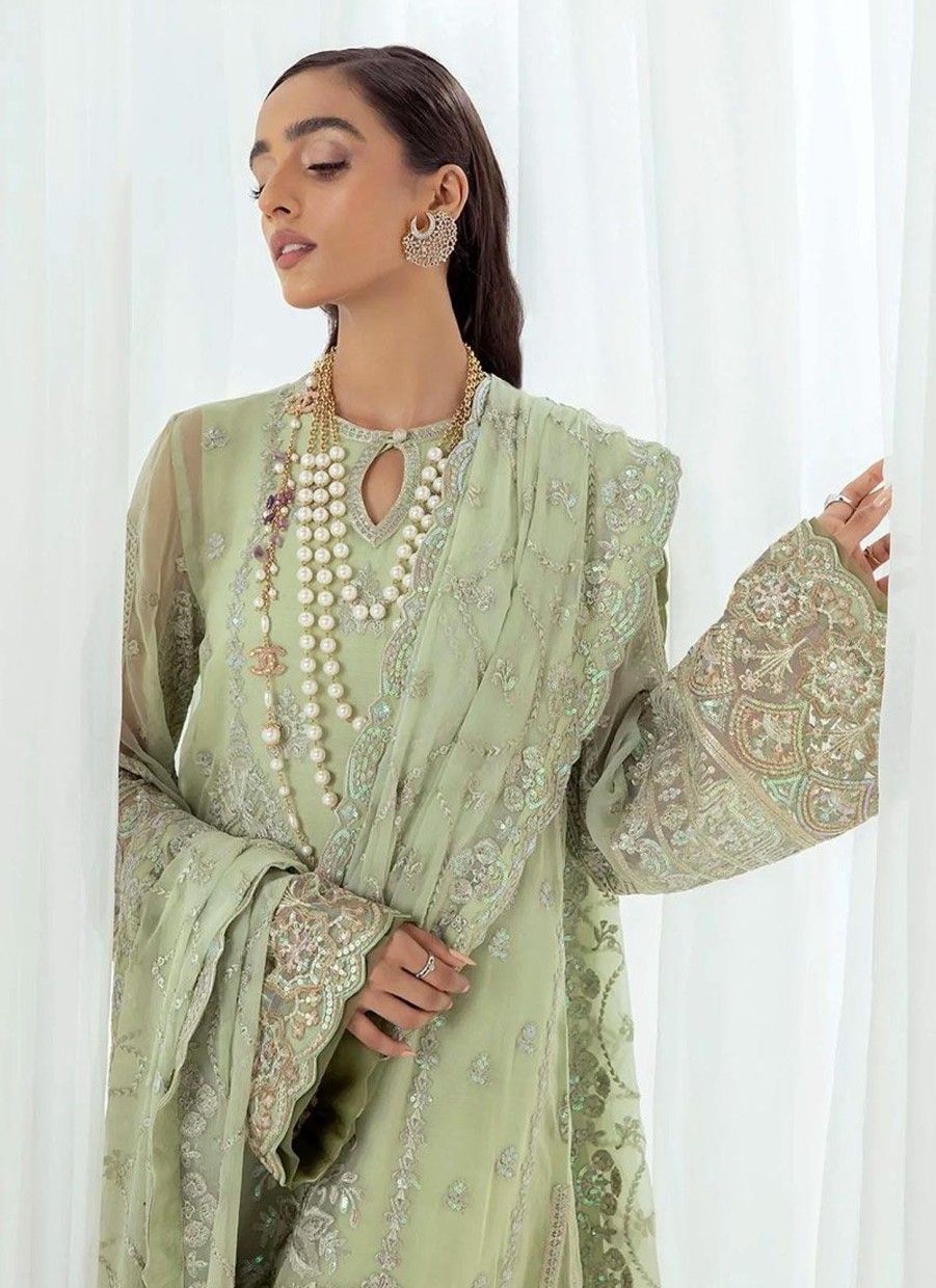 Salwar Kameez Aik | Unstitched'22 Collection Embroidered Pakistani Salwar Kameez