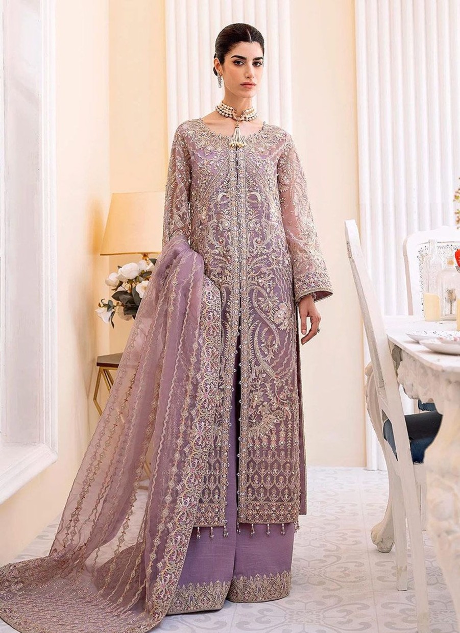 Salwar Kameez Kanwal Malik | Naira Embroidered Pakistani Palazzo Suit