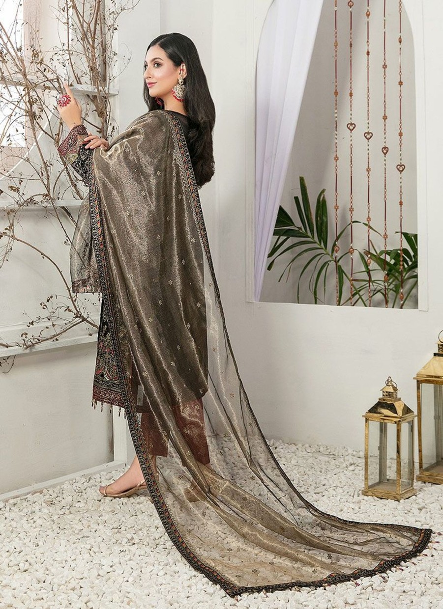 Salwar Kameez Tawakkal | Lydia Embroidered Pakistani Salwar Kameez