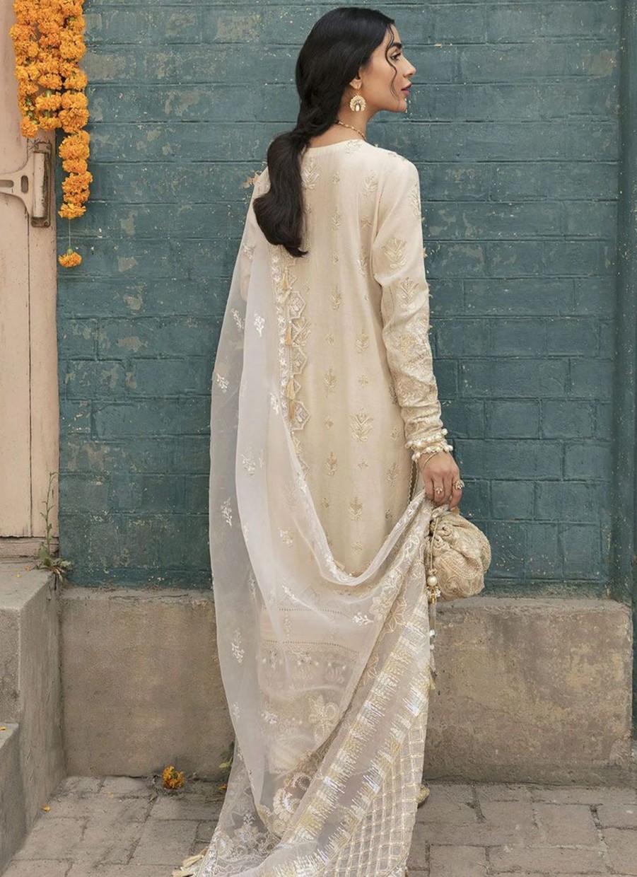 Salwar Kameez Afrozeh | Mehtab Embroidered Pakistani Salwar Kameez