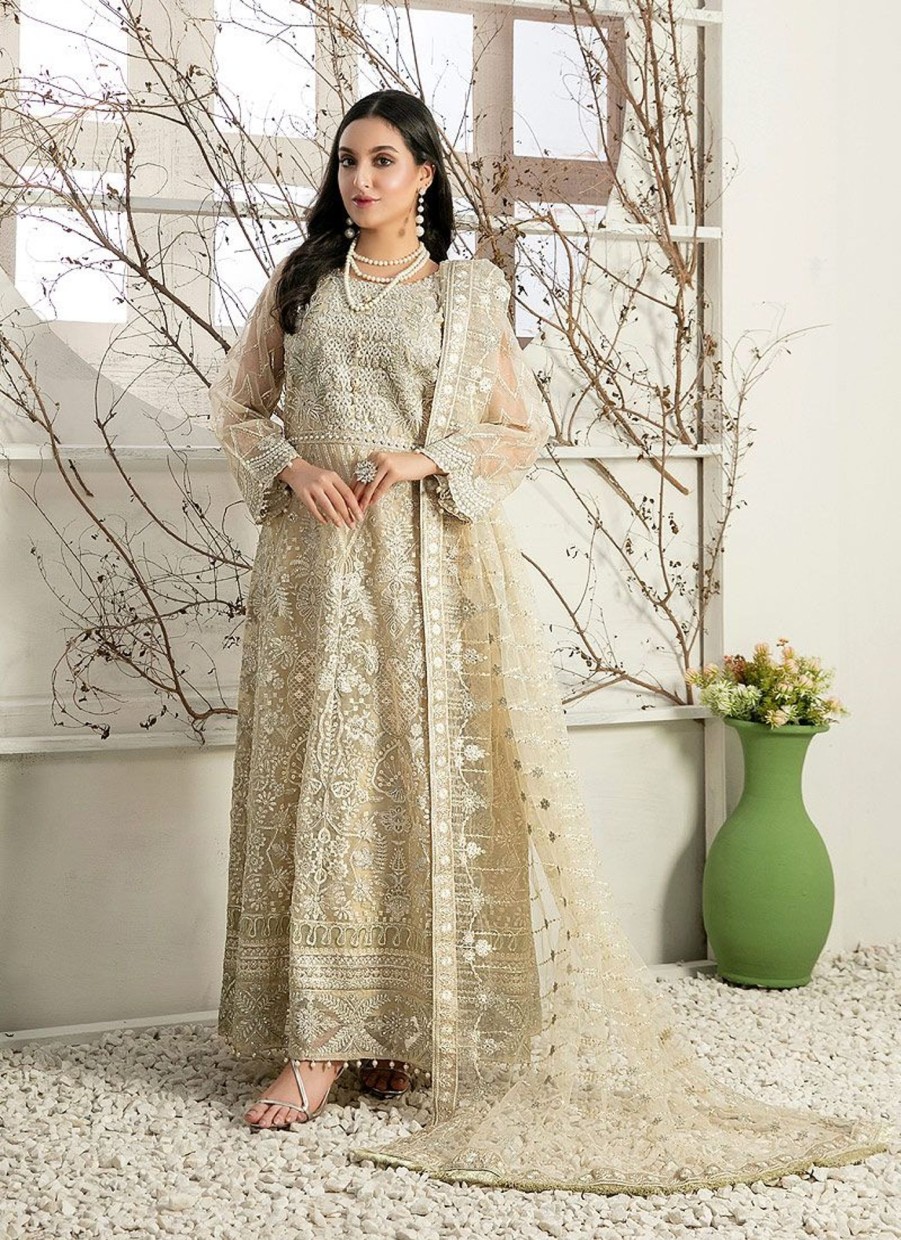 Salwar Kameez Tawakkal | Lydia Embroidered Pakistani Anarkali