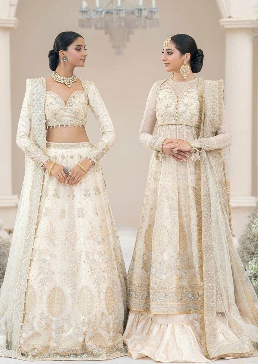 Lehengas Aik | Wedding Festive Embroidered Pakistani Palazzo Suit/ Lehenga