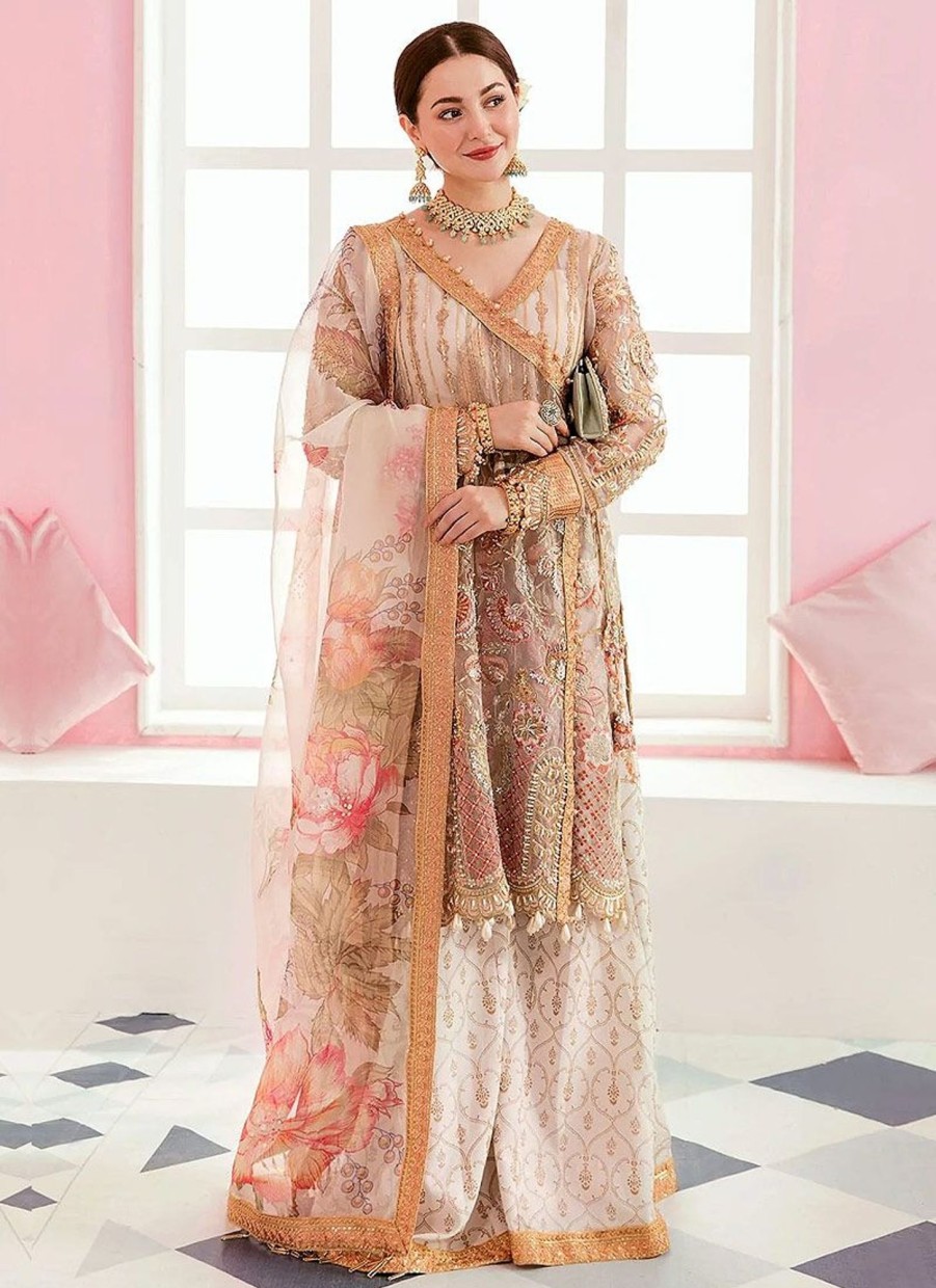 Salwar Kameez ELAF | Mogul Embroidered Pakistani Palazzo Suit