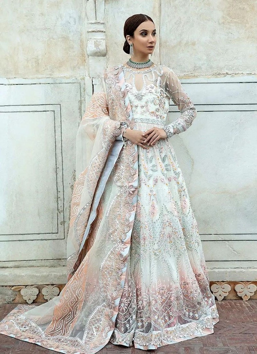 Salwar Kameez AJR Couture | Gul Bahar Embroidered Pakistani Anarkali