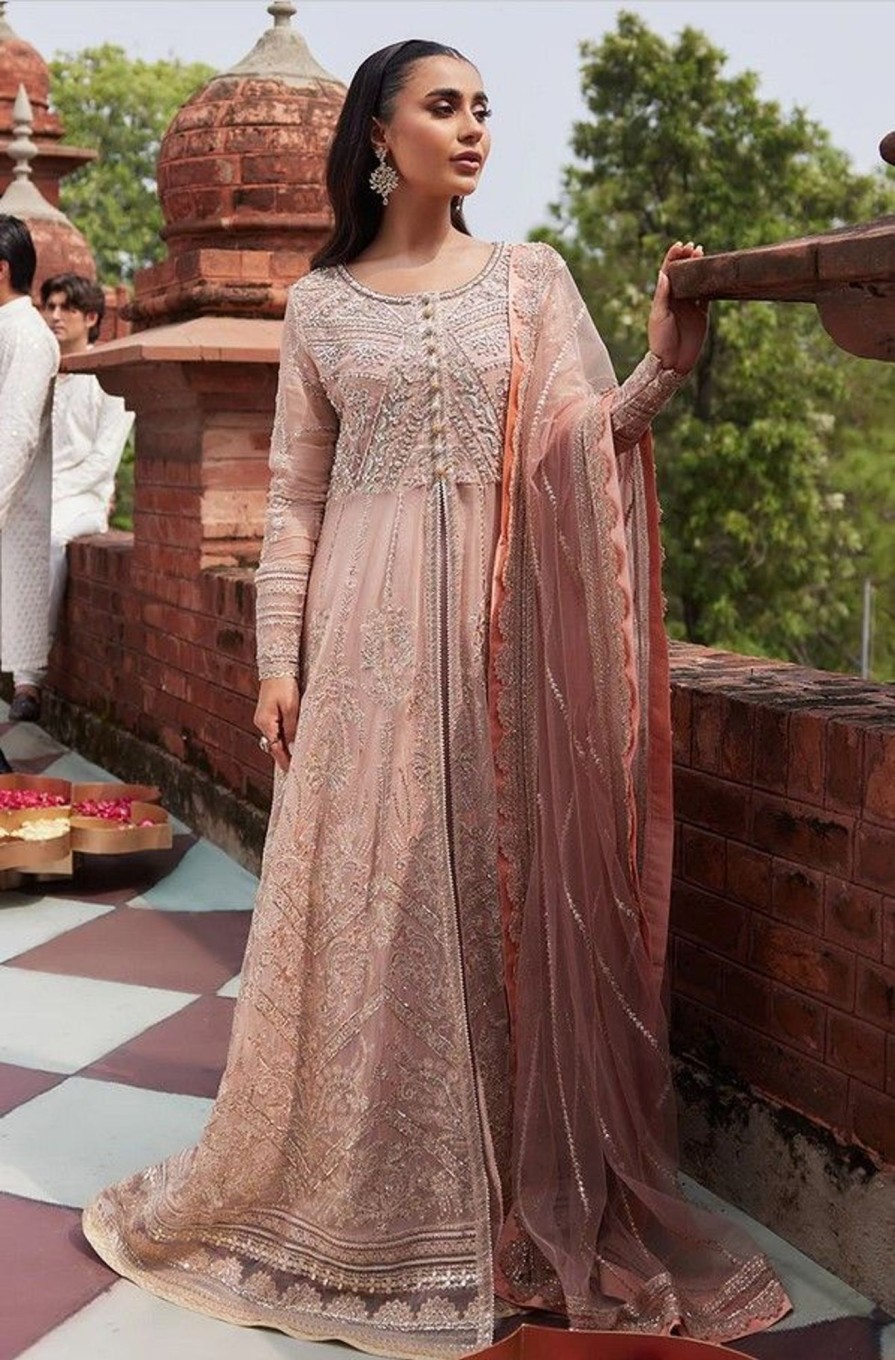 Salwar Kameez Mushq | Taneez Embroidered Pakistani Gown