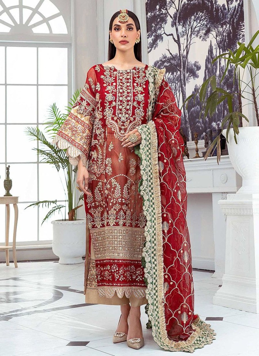 Salwar Kameez Maryum N Maria | Saarya Embroidered Pakistani Salwar Kameez