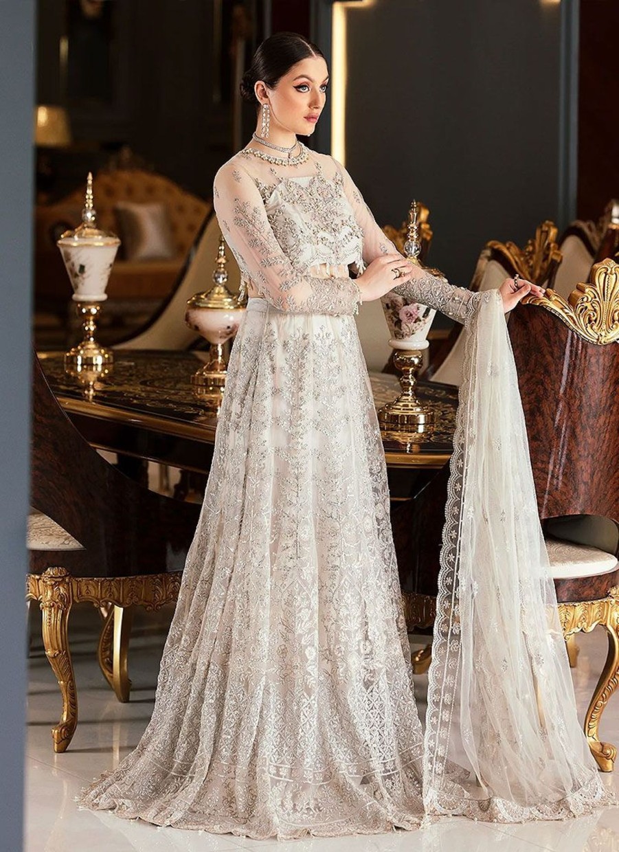 Lehengas Emaan Adeel | Mirha Wedding Edition Embroidered Pakistani Lehenga