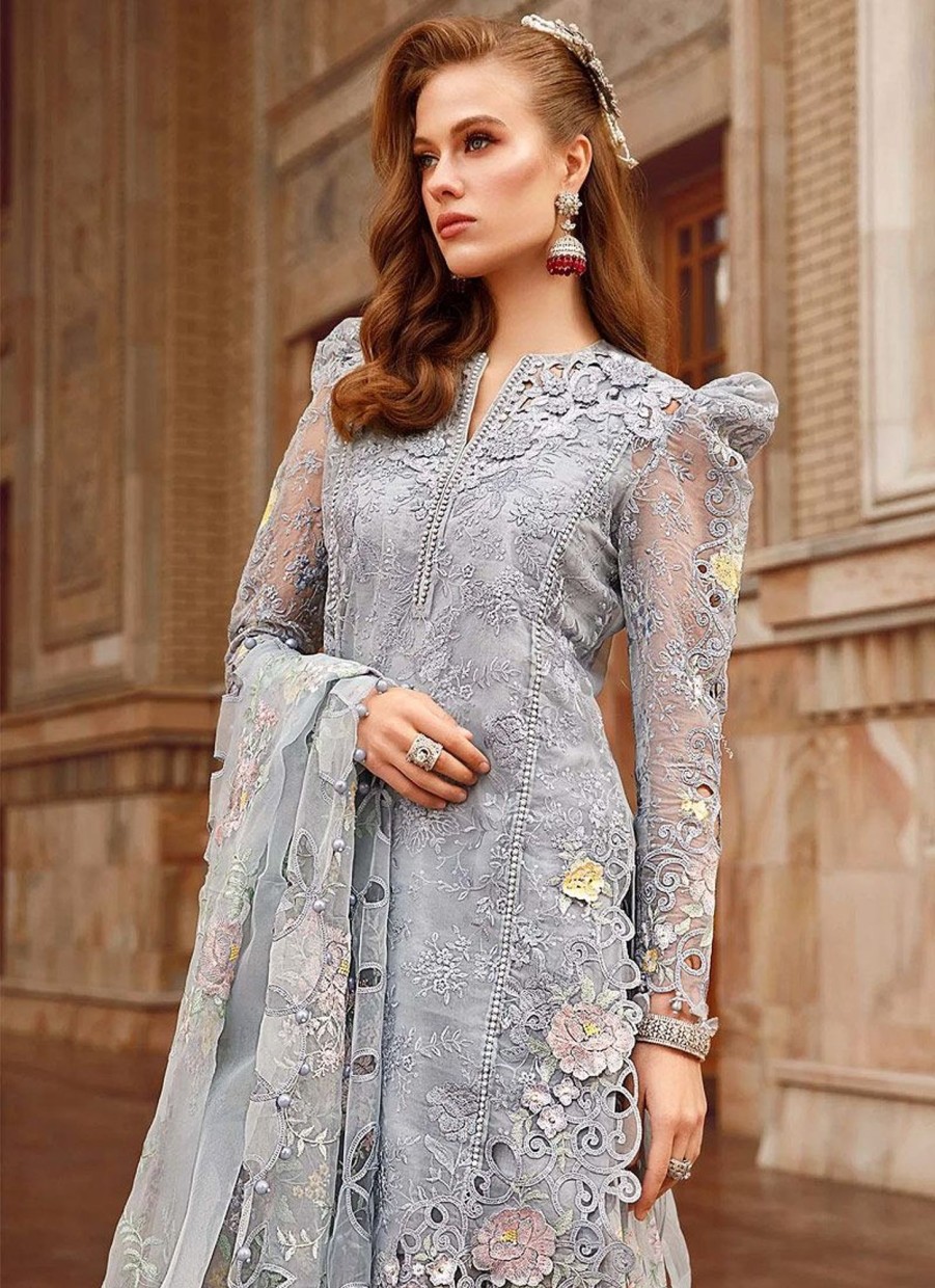 Salwar Kameez Maria.B | Lawn Collection Embroidered Pakistani Gharara Suit