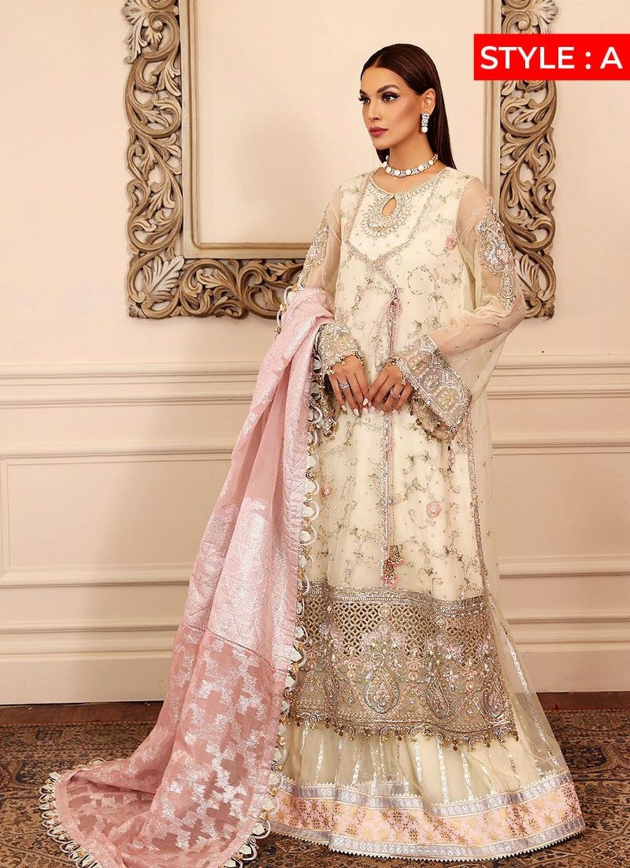 Salwar Kameez Anaya | Amelia Embroidered Pakistani Palazzo Suit/ Salwar Kameez