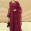 Salwar Kameez Afrozeh | Marjaan Embroidered Pakistani Salwar Kameez