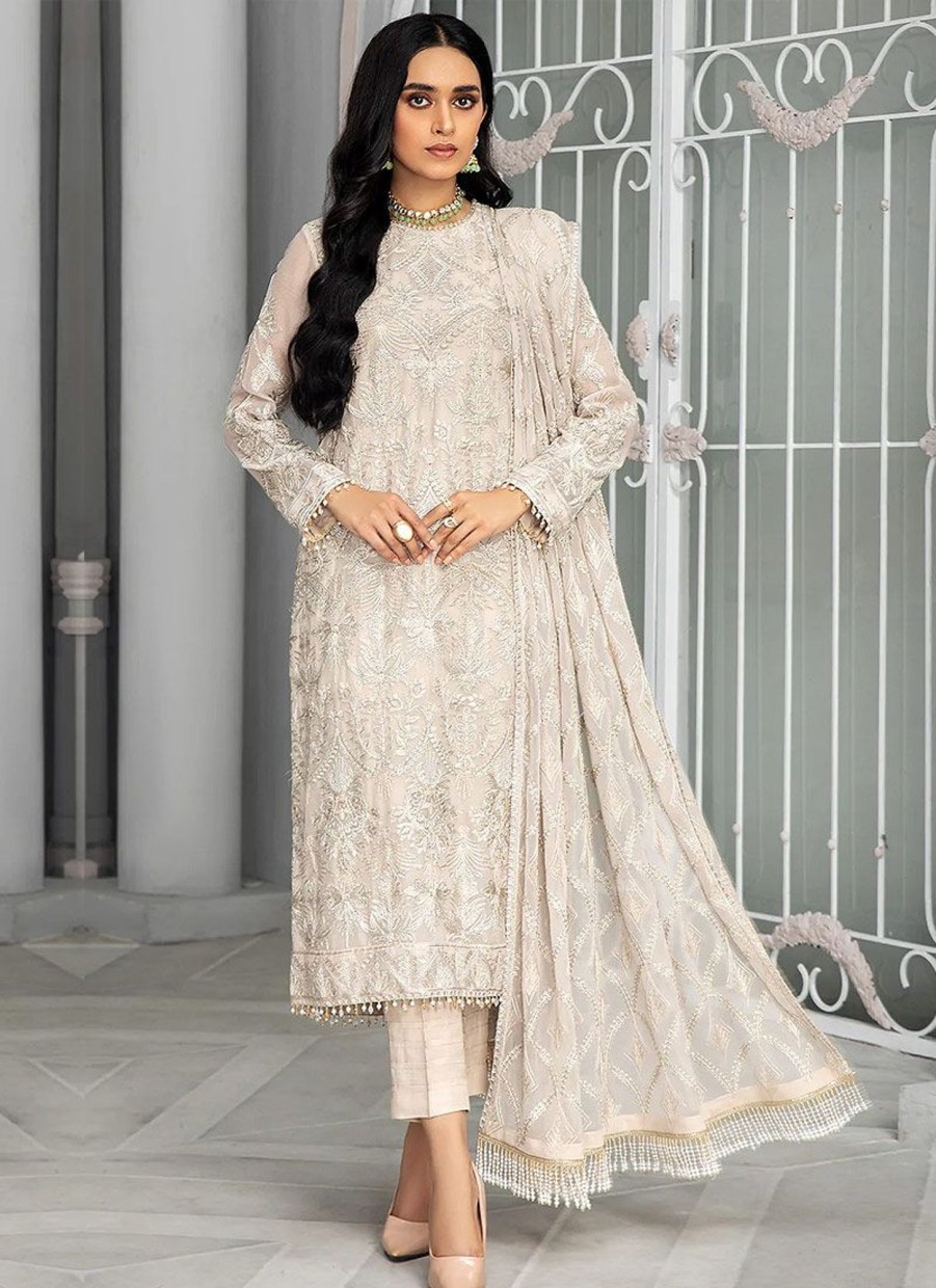 Salwar Kameez Zarif | Fauna Embroidered Pakistani Salwar Kameez