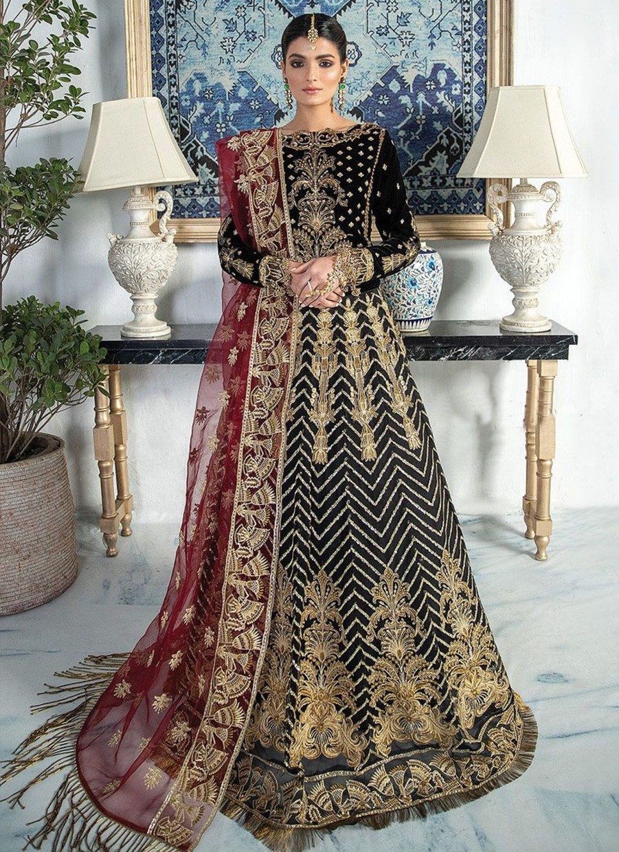 Lehengas Dastoor | Dollcesa Embroidered Pakistani Lehenga