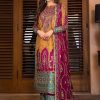 Salwar Kameez Asim Jofa | Baad-E-Naubahar Embroidered Pakistani Palazzo Suit