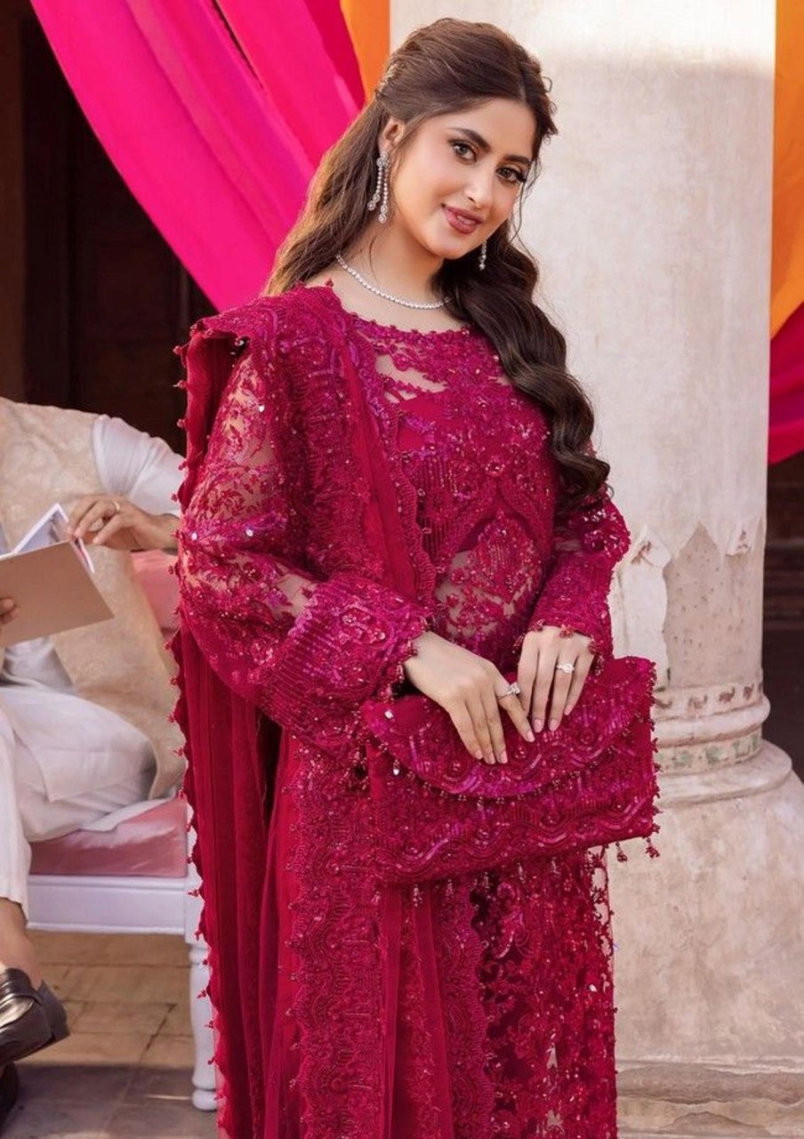 Salwar Kameez Kanwal Malik | Amal Embroidered Pakistani Salwar Kameez