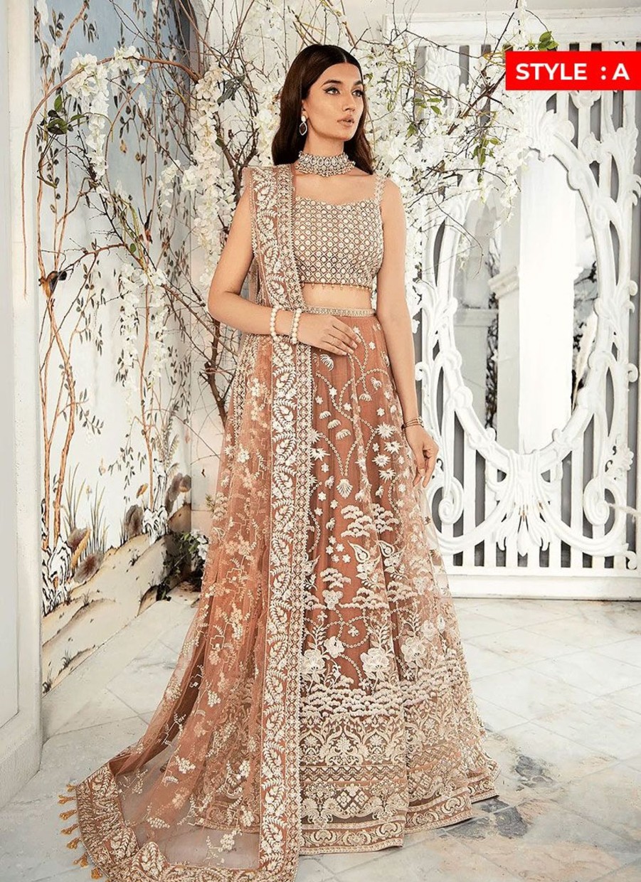 Lehengas Aik | Festive Collection Embroidered Pakistani Anarkali/ Lehenga