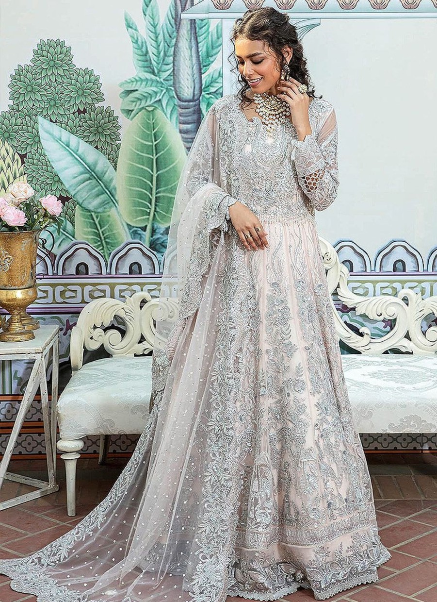 Salwar Kameez Imrozia | Fakhta Embroidered Pakistani Anarkali