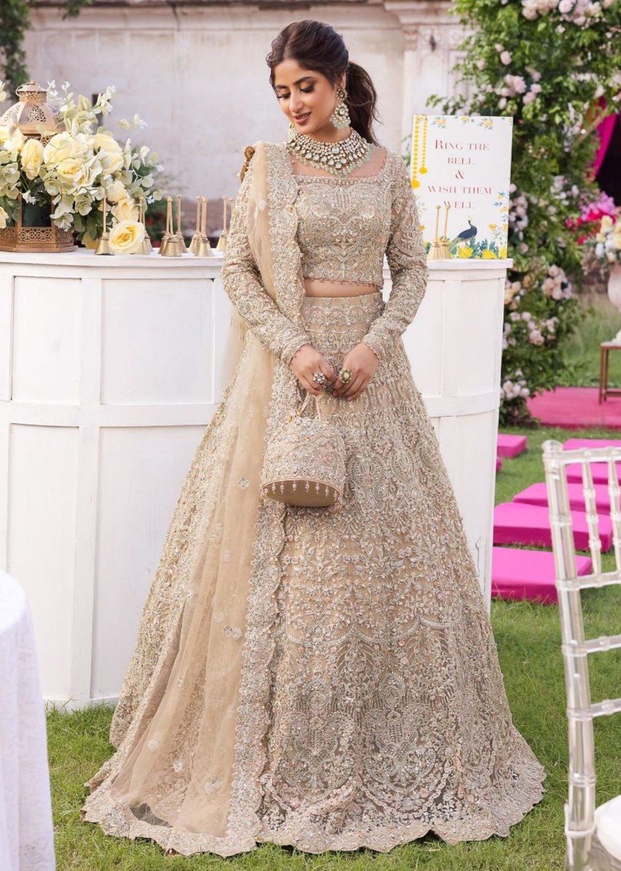 Lehengas Kanwal Malik | Samira Embroidered Pakistani Lehenga