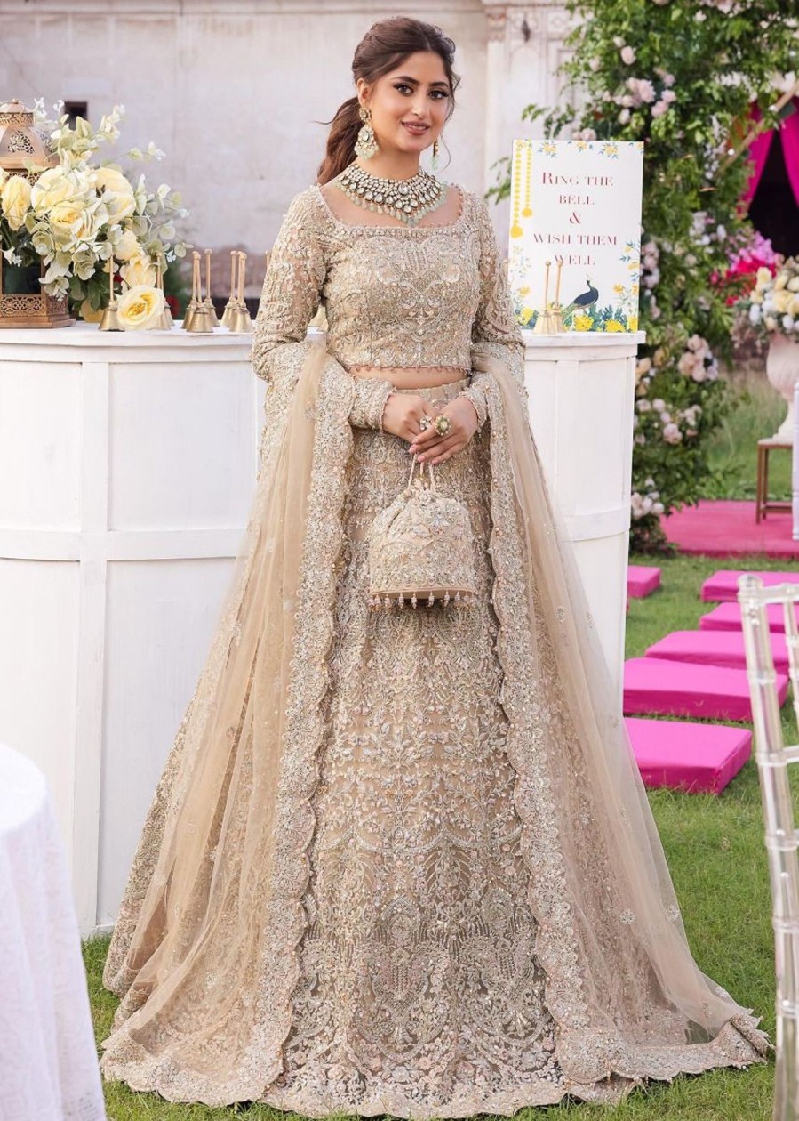 Lehengas Kanwal Malik | Samira Embroidered Pakistani Lehenga