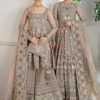 Salwar Kameez Baroque | Chantelle Embroidered Pakistani Palazzo Suit/ Anarkali Suit