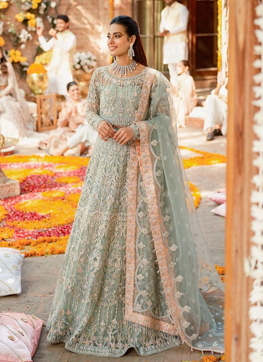 Salwar Kameez Kanwal Malik | Zeeba Embroidered Pakistani Anarkali Suit