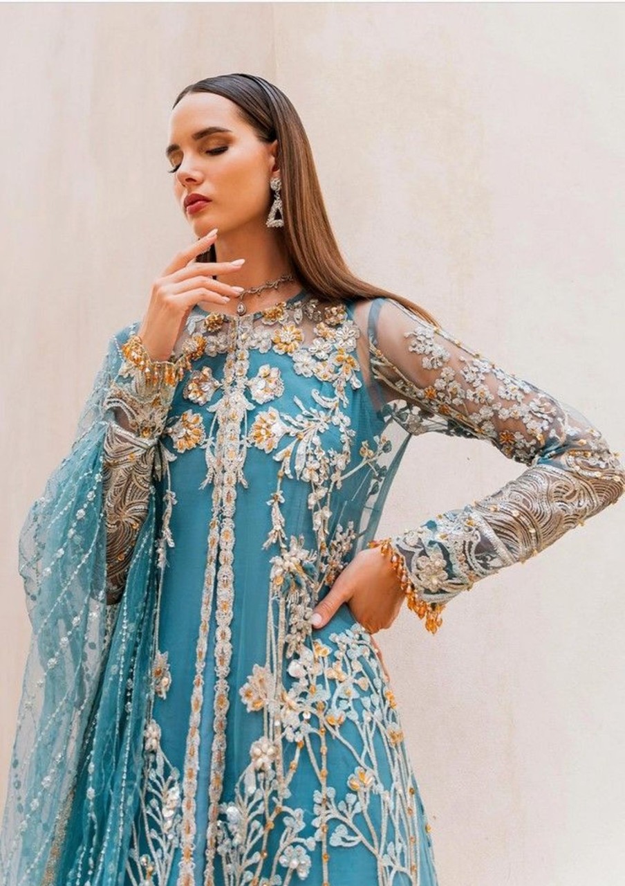 Salwar Kameez ELAF | Seraphim Embroidered Pakistani Palazzo Suit