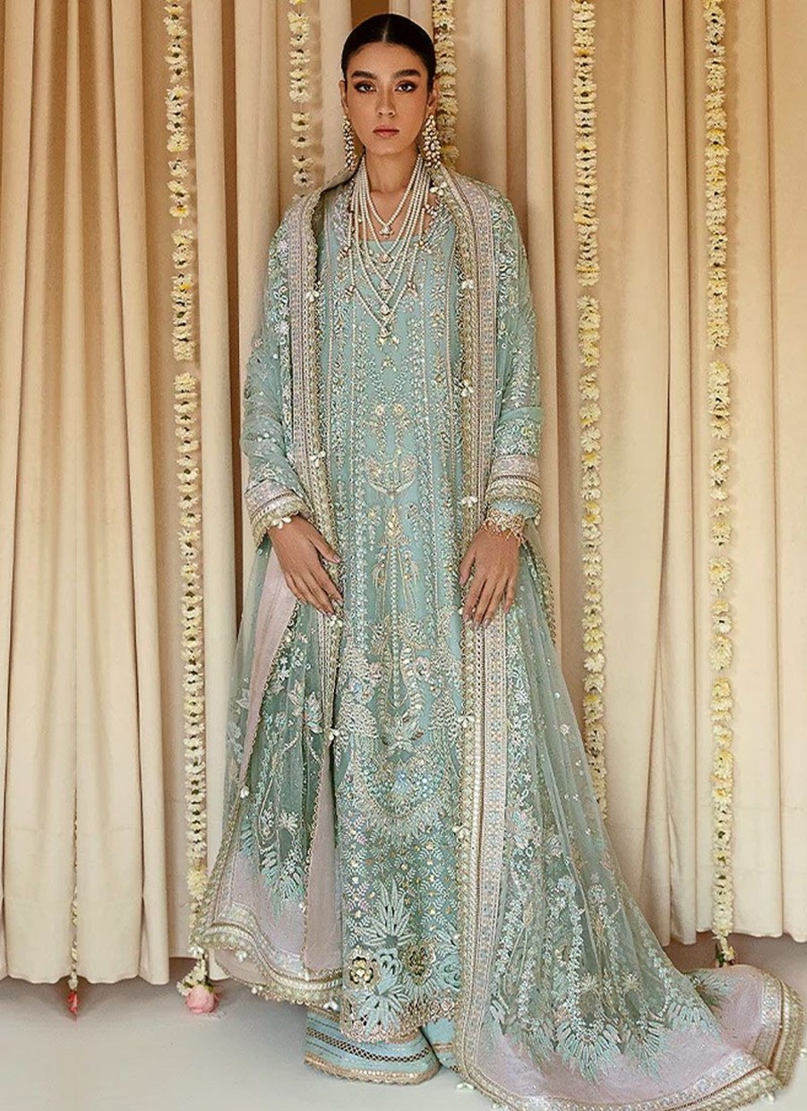 Salwar Kameez Suffuse | Zille Embroidered Pakistani Palazzo Suit