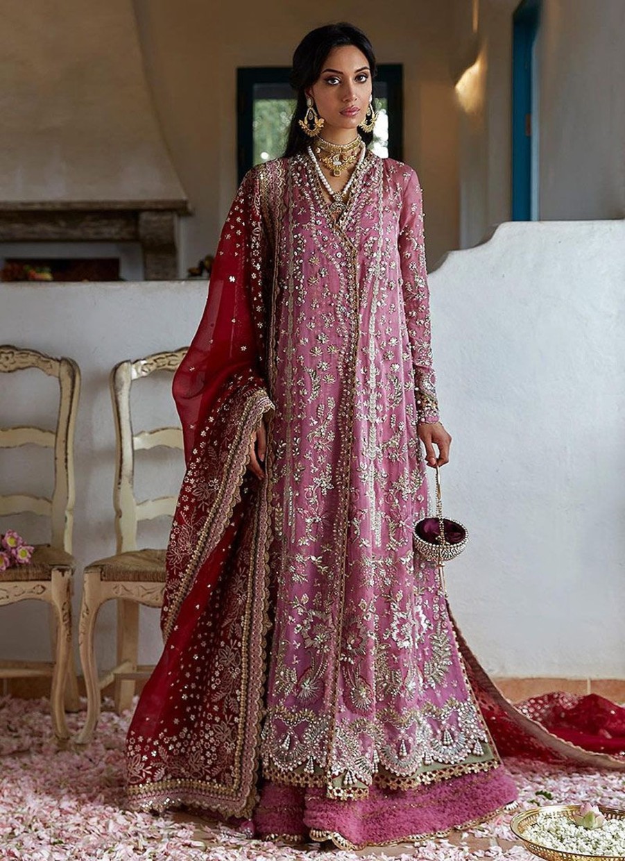 Salwar Kameez Suffuse | Zaiab Embroidered Pakistani Palazzo Suit