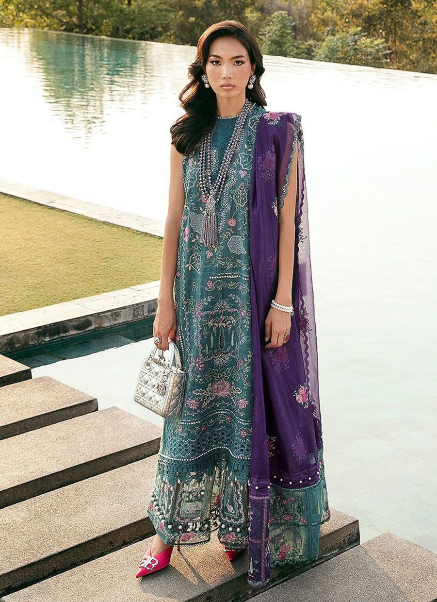 Salwar Kameez Republic | Kanaye Embroidered Pakistani Salwar Kameez