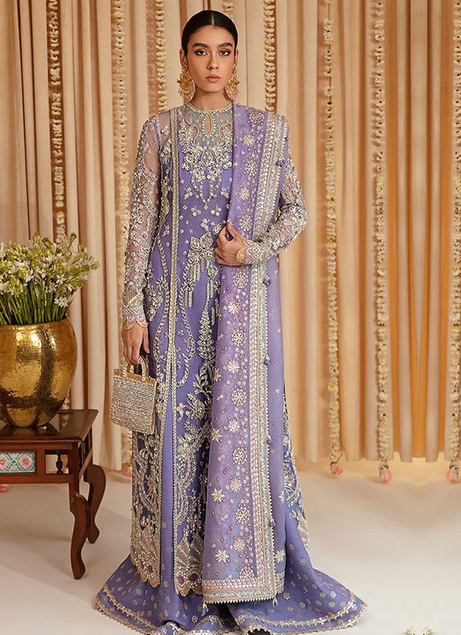 Salwar Kameez Suffuse | Jahan Embroidered Pakistani Palazzo Suit