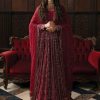 Salwar Kameez Alizeh | Sangria Embroidered Pakistani Anarkali Suit