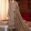 Salwar Kameez Maria.B | Coffee Embroidered Pakistani Salwar Kameez