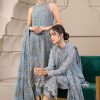 Salwar Kameez Zarif | Blue-Bell Embroidered Pakistani Salwar Kameez