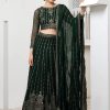 Sarees Zarif | Freesia Embroidered Pakistani Lehenga/ Saree