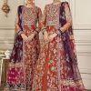 Salwar Kameez Zarif | Amber Embroidered Pakistani Lehenga/ Anarkali