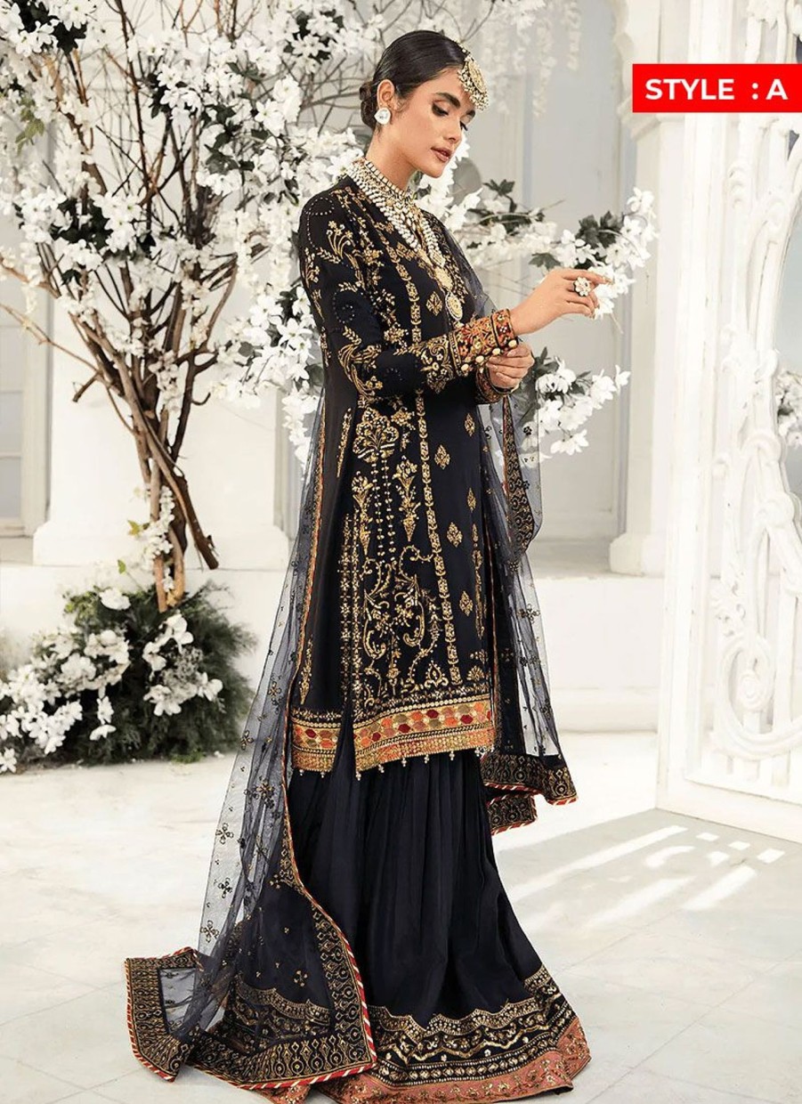 Salwar Kameez Aik | Festive Collection Embroidered Pakistani Salwar Kameez/ Palazzo Suit