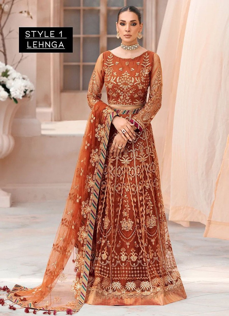 Lehengas Xenia | Ava Embroidered Pakistani Anarkali/ Lehenga