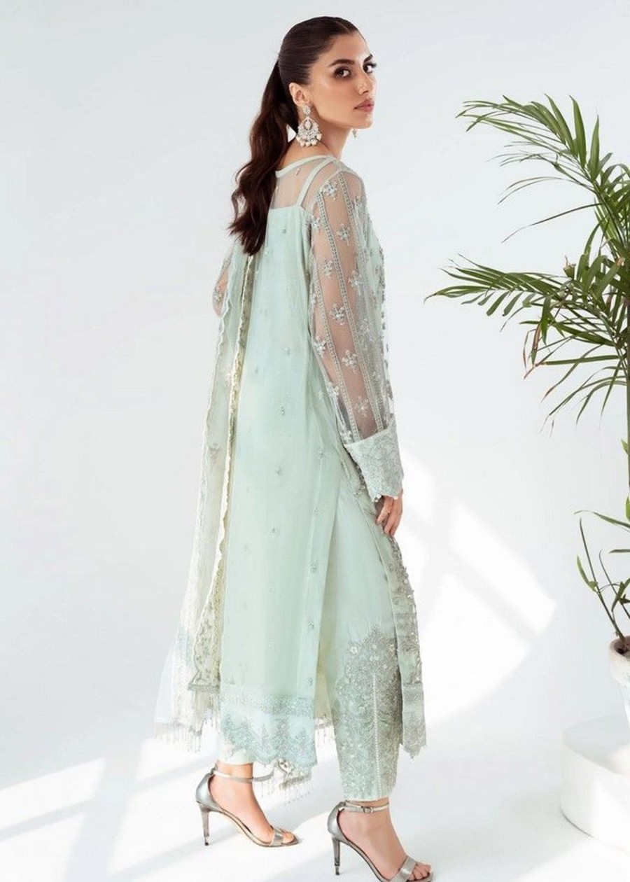 Salwar Kameez Meeral | Kyra Embroidered Pakistani Palazzo Suit