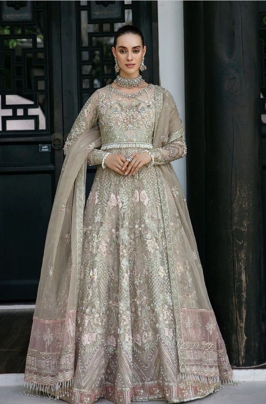 Salwar Kameez Avyana | Nora Embroidered Pakistani Anarkali