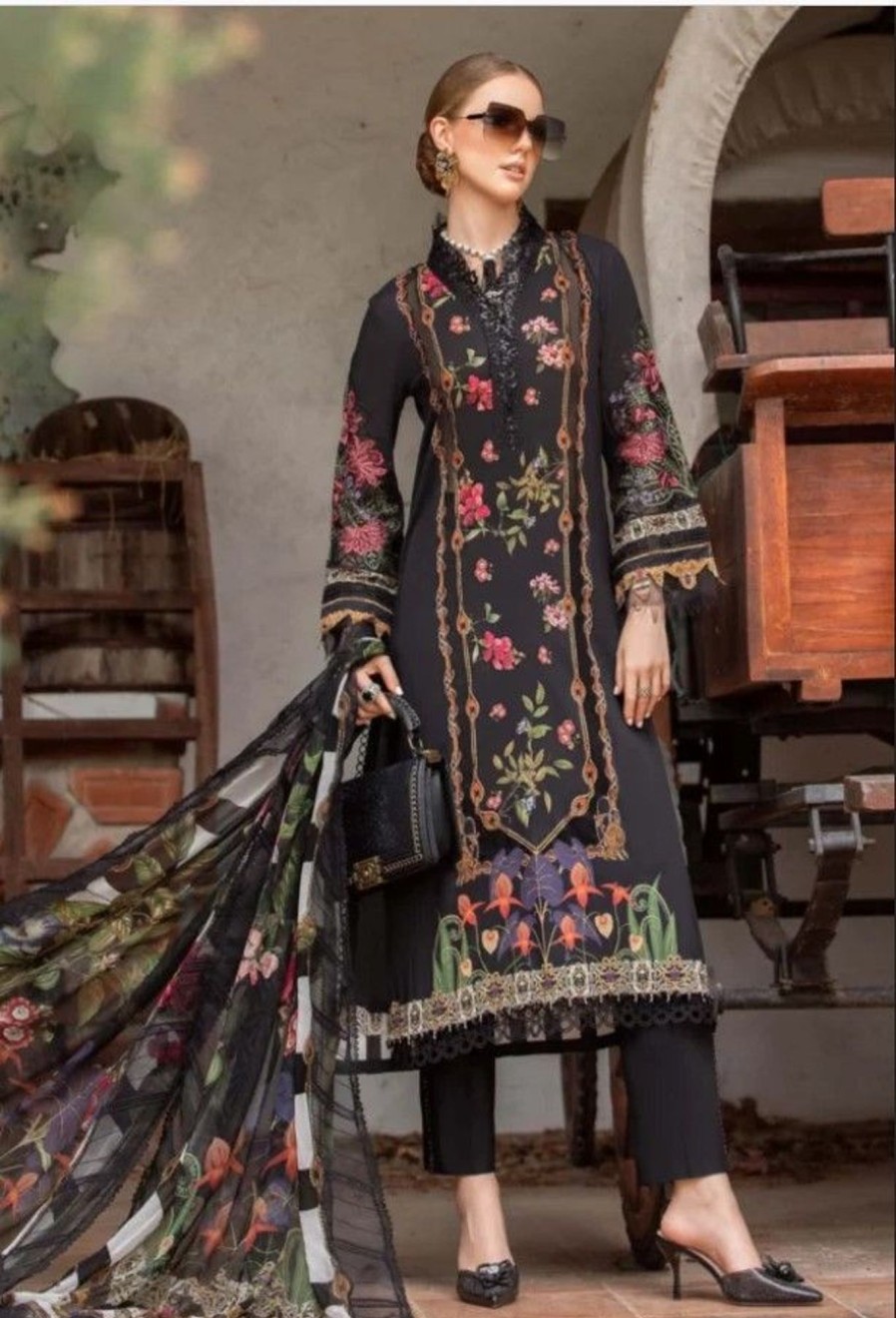 Salwar Kameez Maria.B | M Prints Lawn Embroidered Pakistani Salwar Kameez