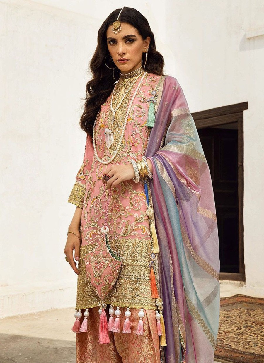 Salwar Kameez Anaya | Deniz Embroidered Pakistani Palazzo Suit