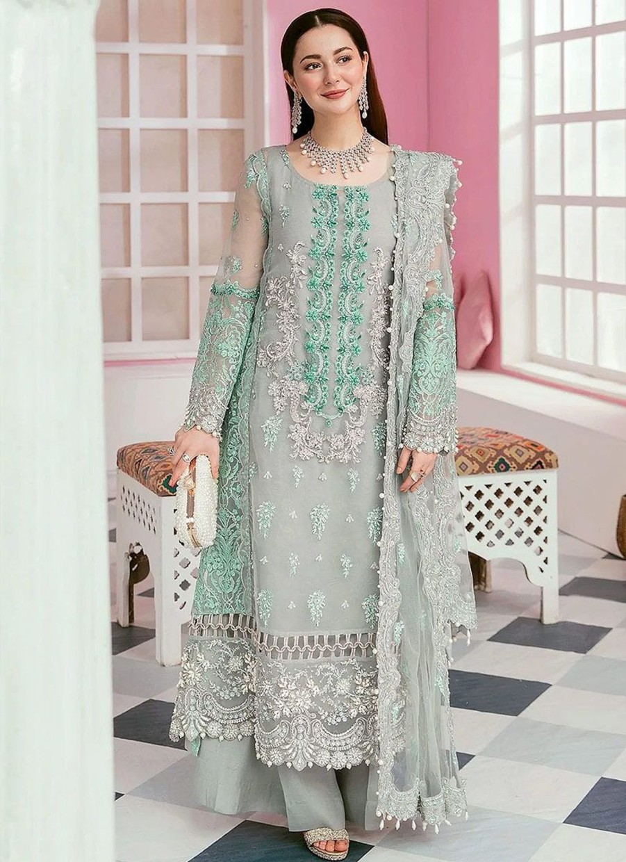 Salwar Kameez ELAF | Princesa Embroidered Pakistani Palazzo Suit